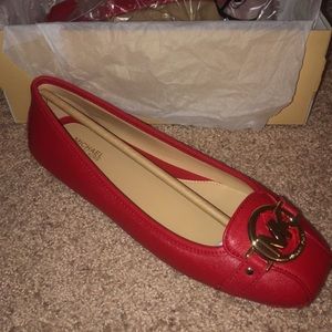Red MK flats